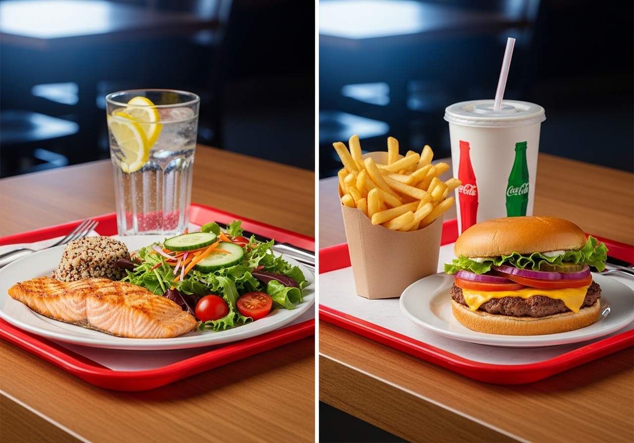 Should the government force fast food chains to offer affordable, healthy meal options?